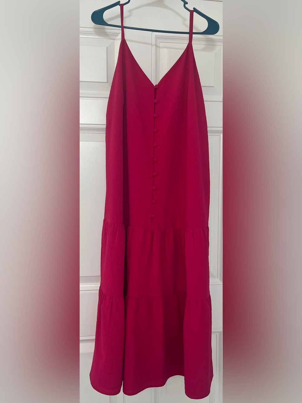 TED BAKER Vibrant Pink Dress Size 10 US